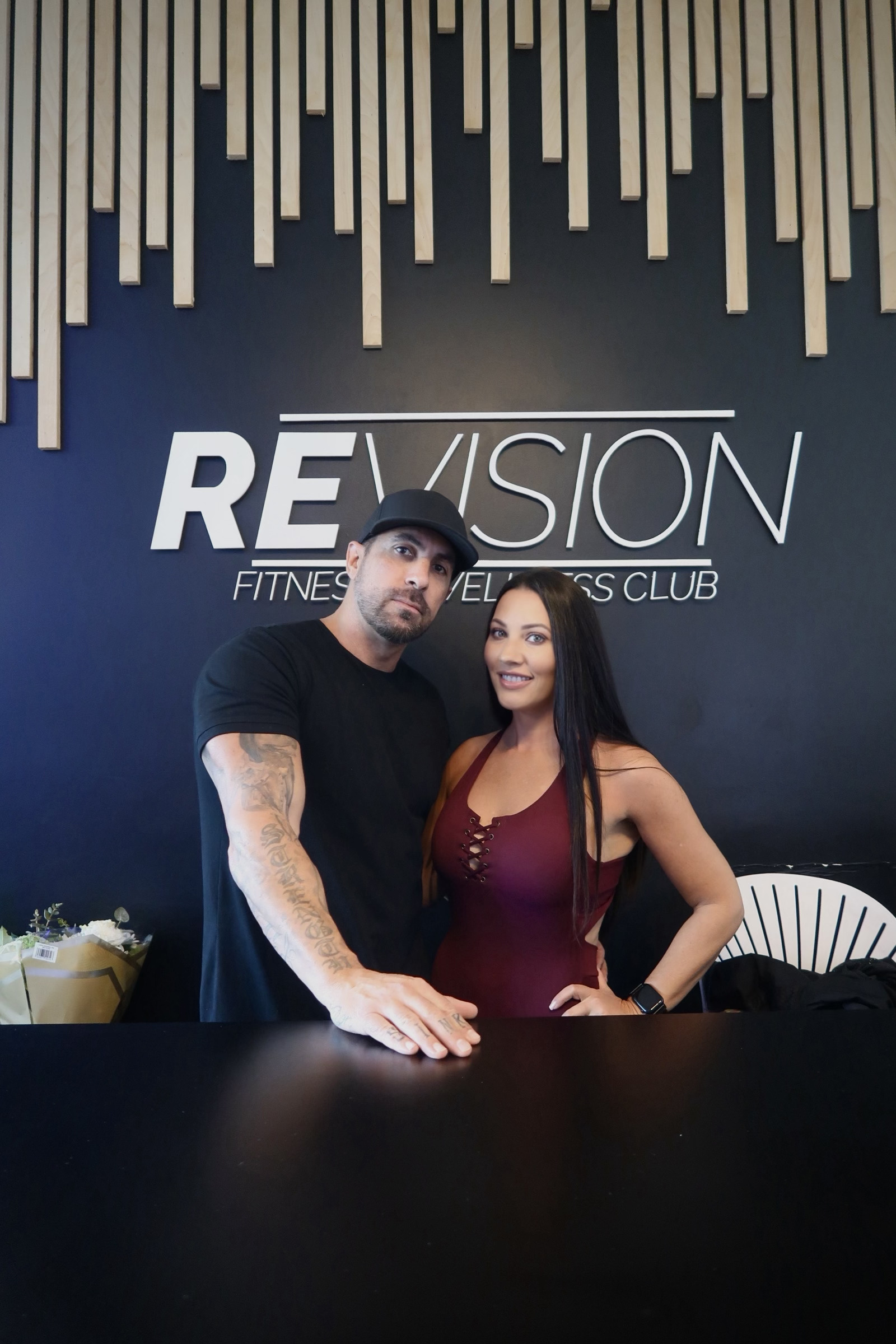 Dustin and Carolyn, owners of Revision Fitness & Wellness in Woodland Hills.